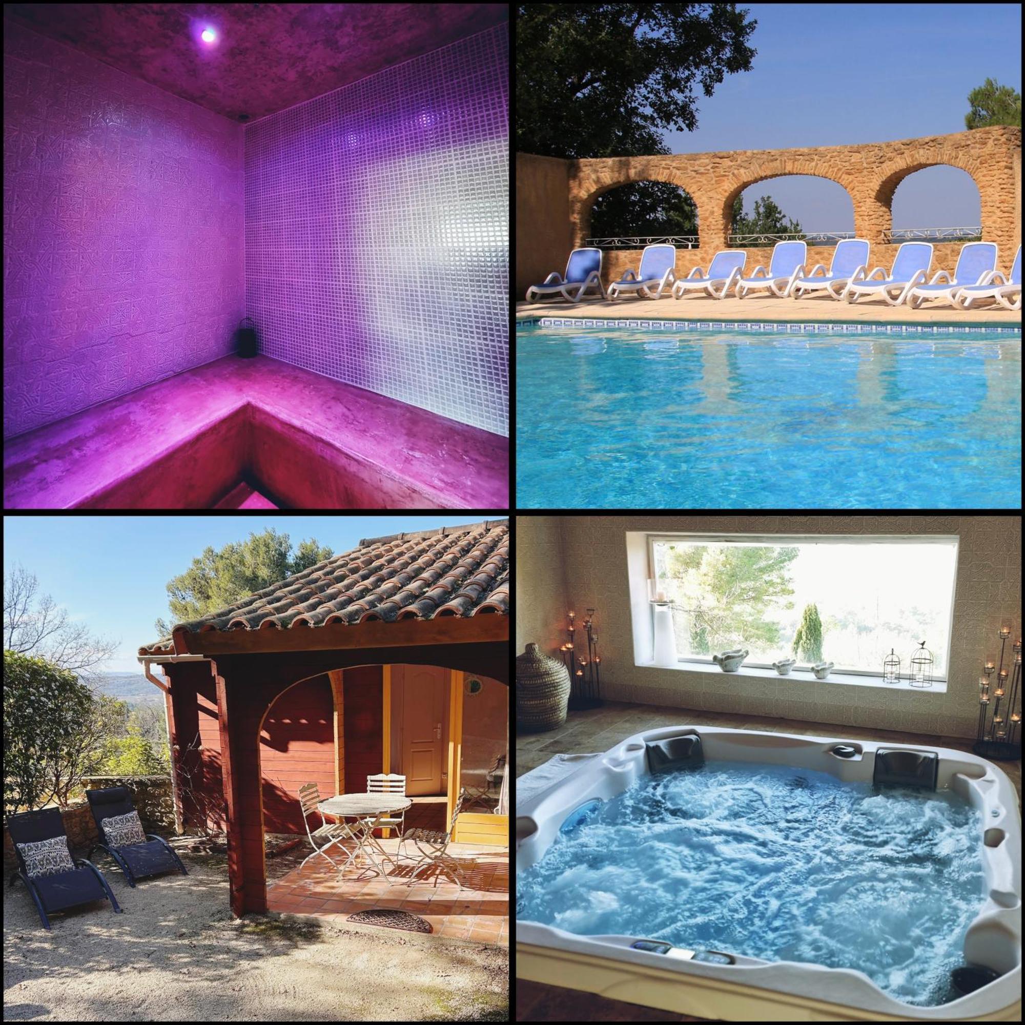 Pousterle De Sabran - Piscine & Hammam Apartment Ngoại thất bức ảnh